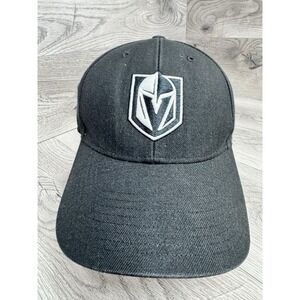 '47 Las Vegas Golden Knights Hat Cap Strap Back Mens One Size Black NHL Hockey